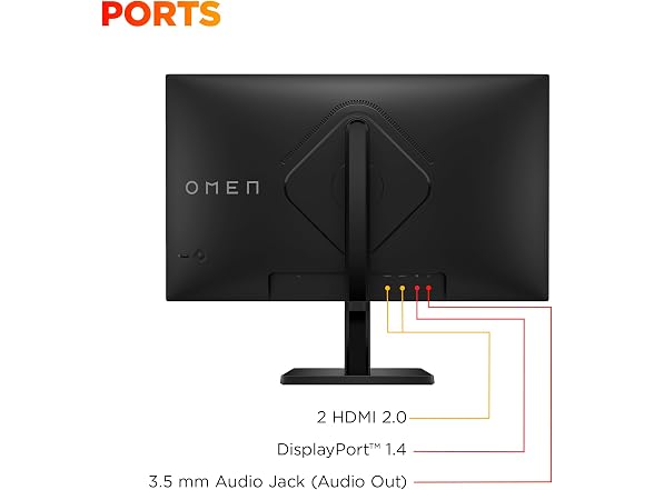 HP OMEN 27" FHD 180Hz Gaming Monitor