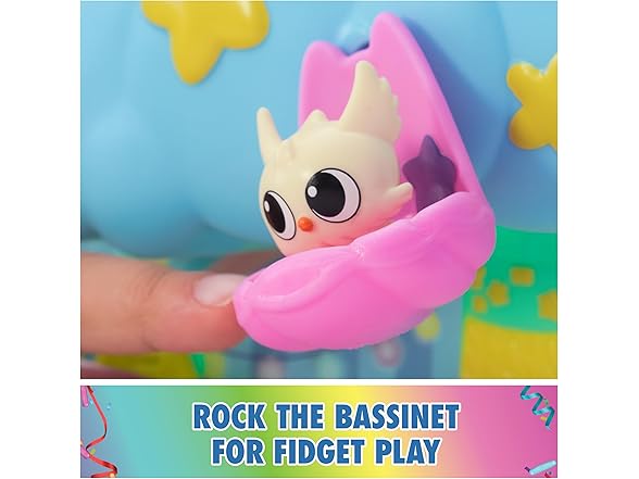 Gabby's Dollhouse Kitty Care Ear Purrfect Playroom – 17-Piece