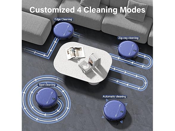 ZC WAS Robot Vacuum and Mop Combo