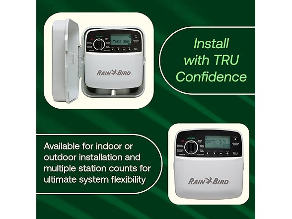 Rain Bird Rain Bird TRU8O Program-Based Indoor/Outdoor I