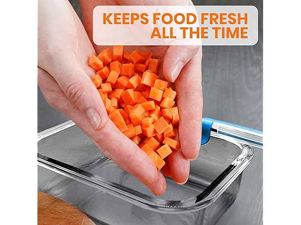 NutriChef 24pcs Glass Food Containers