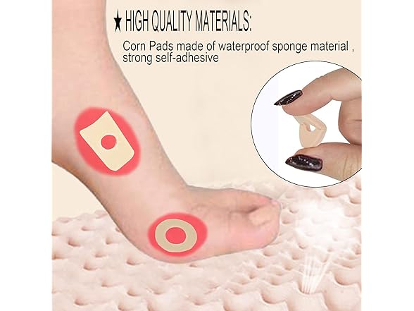 Reppkyh Foam Callus Cushions Toe Pads