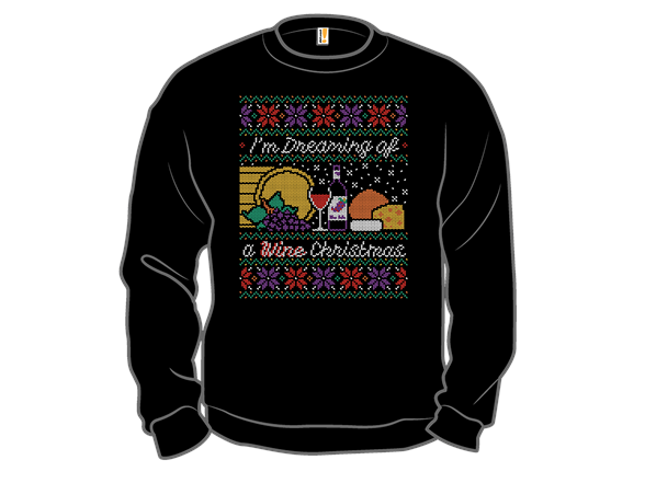 Wine Christmas Sweater