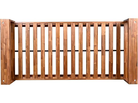 Merax Patio Acacia Wood Porch Swing -Choose Color