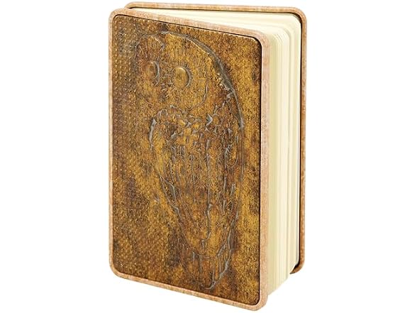 Primitives by Kathy Golden Owl Journal embossed