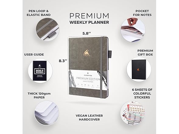 Premium Weekly & Monthly Planner