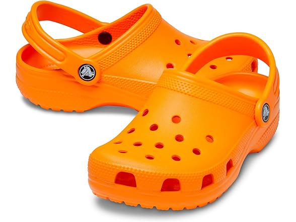 Crocs Classic Kids Clog Orange Zing