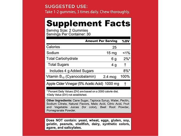 Goli Apple Cider Vinegar Gummies