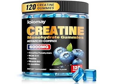 $14.99, Was $26.99, 44% Off! loiomay Creatine Monohydrate Gummies dealfomo