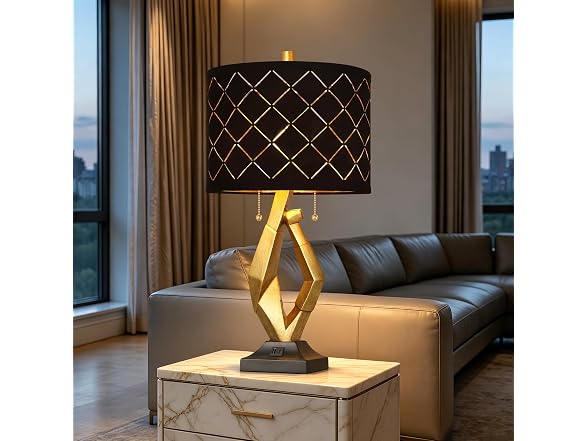 ROTTOGOON Modern Black and Gold Table