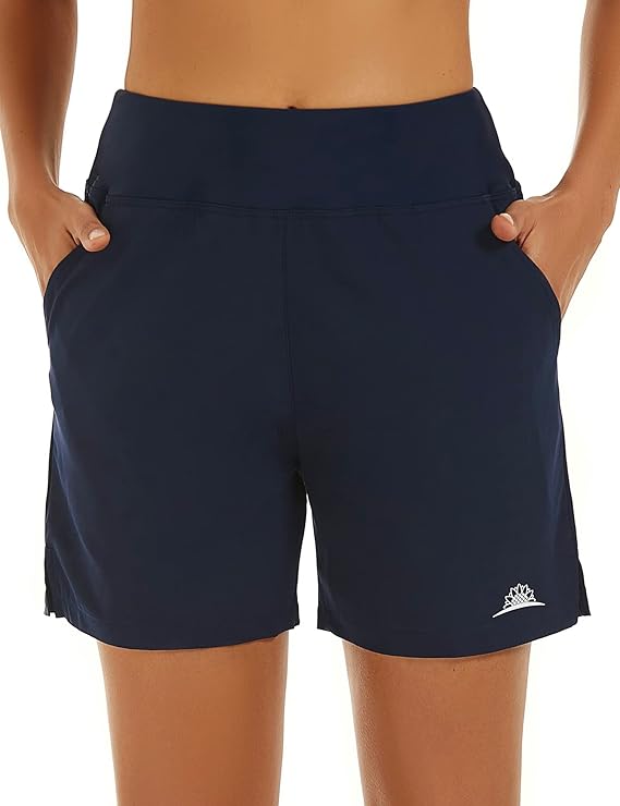 Women's Tummy Control Swim Shorts - Gallery 18