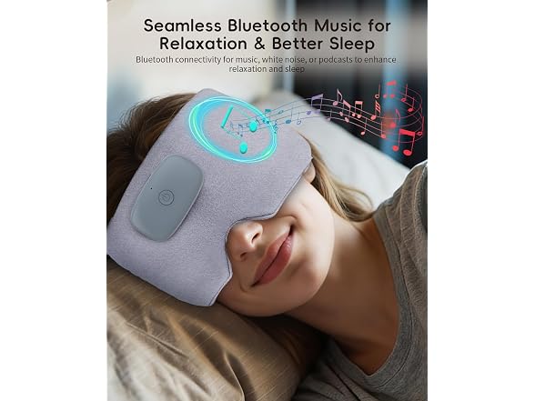 Heated Bluetooth Eye Mask