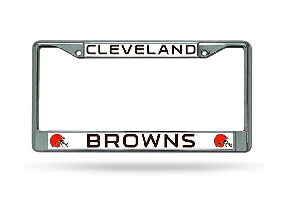 Cleveland Browns Chrome License Plate Frame