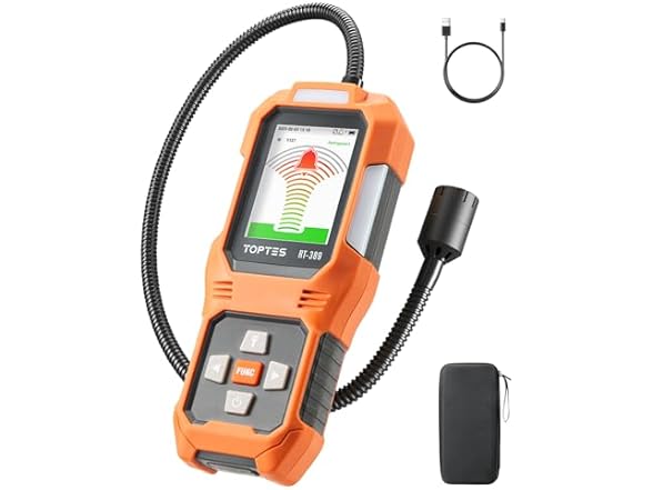 TOPTES RT-389 Rechargeable Refrigerant Leak Detector