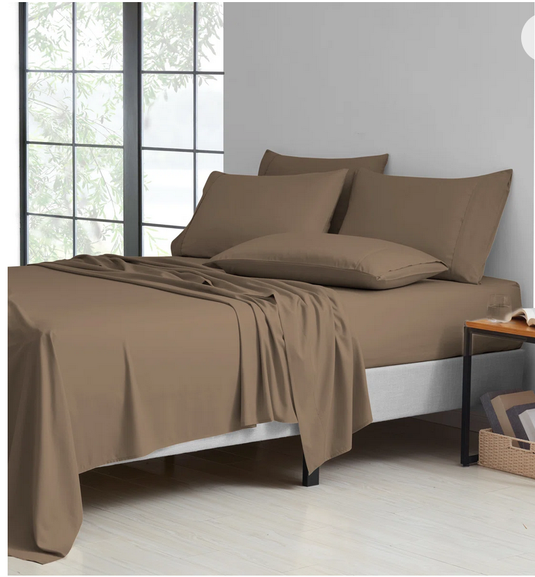Bibb Home Bamboo 6-Pc Luxury Sheet Set - Gallery 22