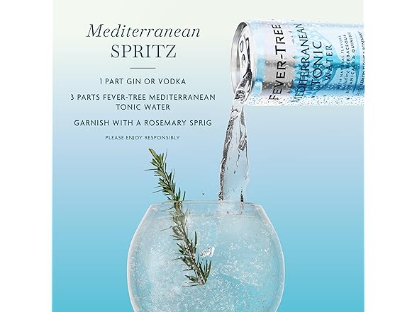 8PK Fever-Tree Mediterranean Tonic Water