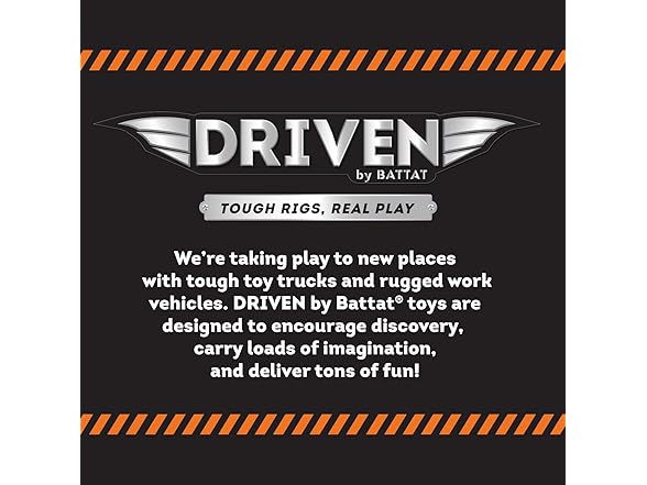 Driven by Battat - Cyborg Toy Monster Truck