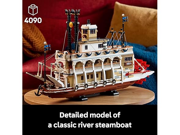 LEGO Ideas River Steamboat Building Set