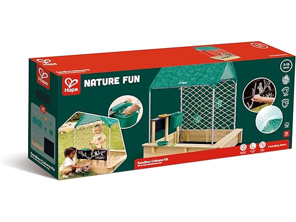 Hape All-in-one Sandbox Cabana Kit
