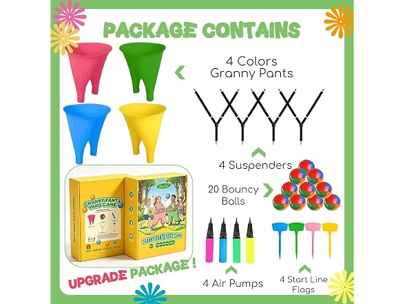 Ocwbwl Granny Pants Yard Game