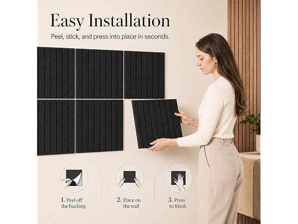 Stripe Felt Bulletin Board Tiles, Cork