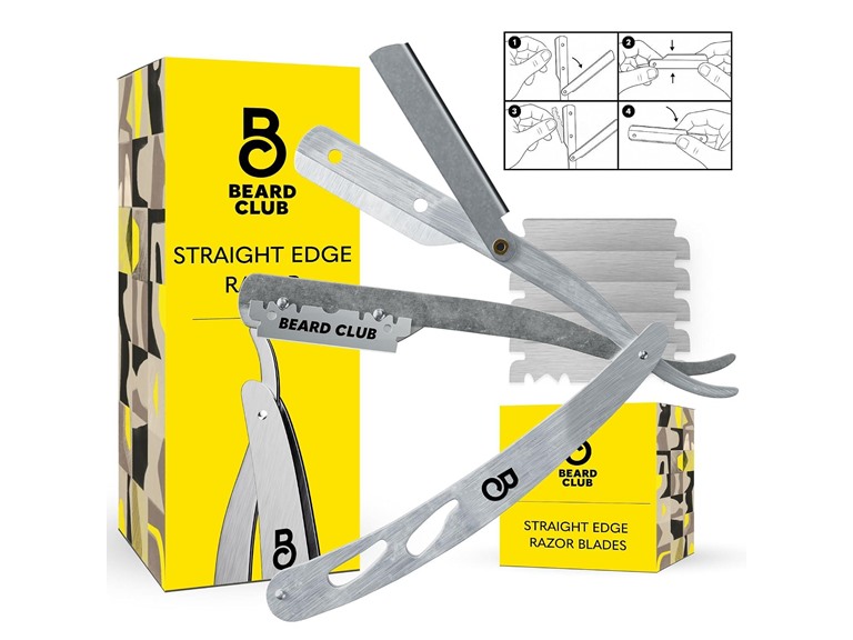 The Beard Club Straight Razor Kit