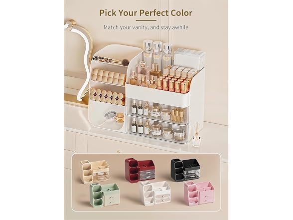 Booklov BC2313626069340 Makeup Organizer with Drawers