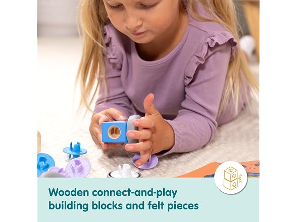 Melissa & Doug Wooden Building Blocks
