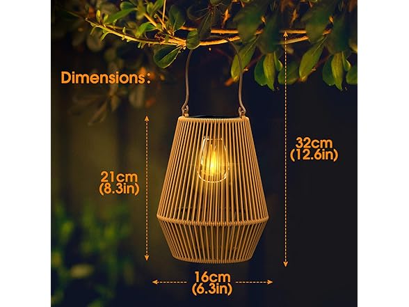KagoLing Solar Outdoor Lanterns
