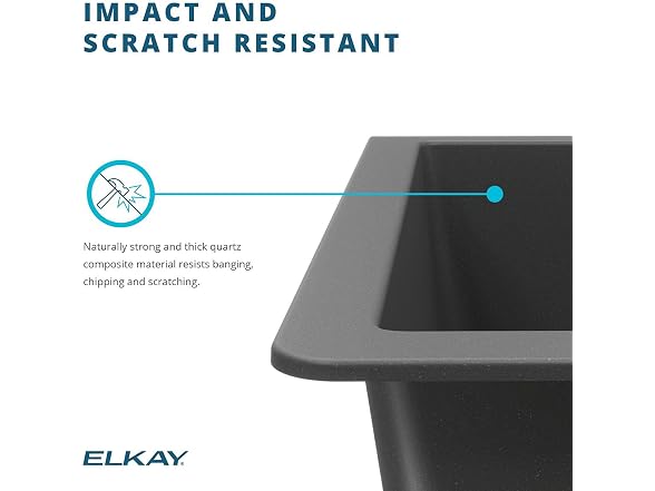 Elkay Quartz Classic 29-1/2" Single Bowl Undermount