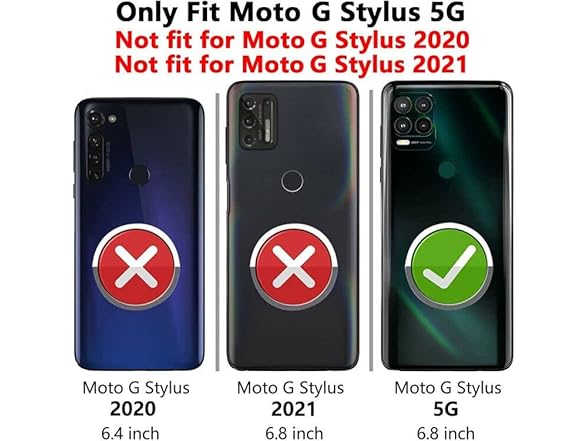 YZOK Compatible with Moto G Stylus 5G 