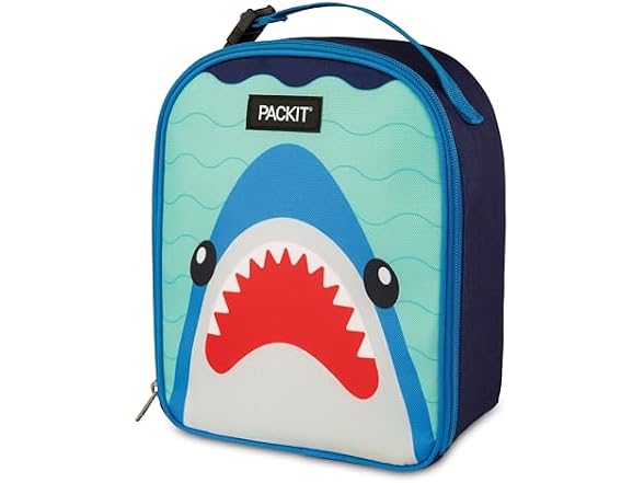 PackIt Freezable Playtime Lunch Box, Shark Attack