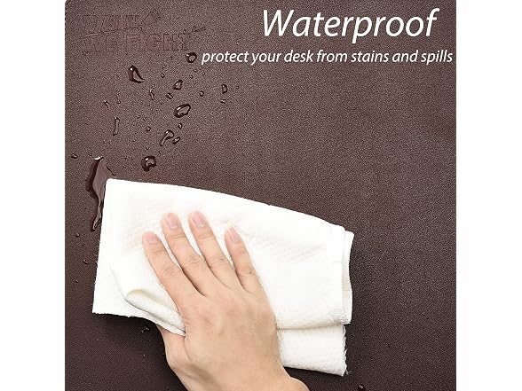 Office Desk Pad Brown