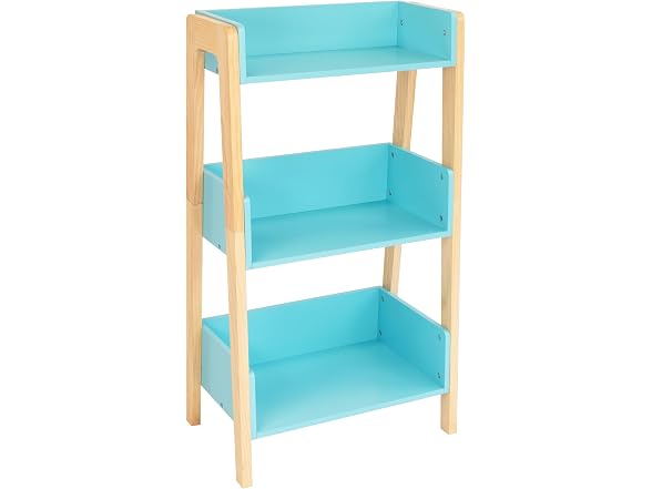 Humble Crew Kids Desk and Chair Set with Bookcase, Toddler Activity Table