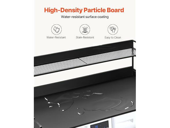 Washer Dryer Countertop with 2-Tier