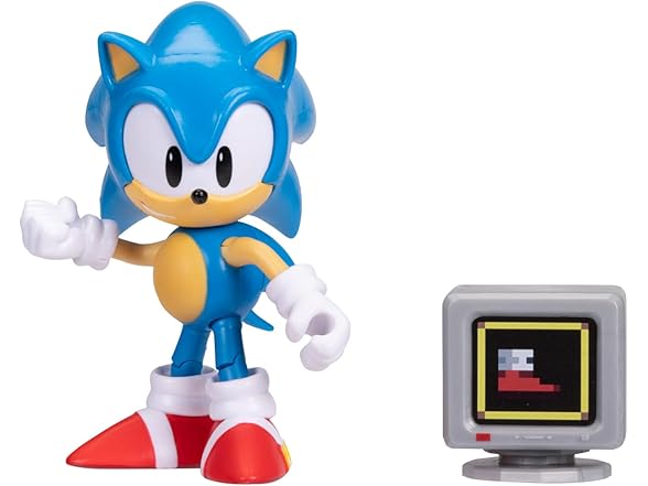 Sonic The Hedgehog 4" Articulated Action Figures