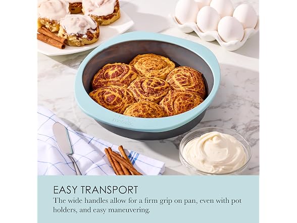 Chicago Metallic 8 Inch Silicone Round Cake Pan