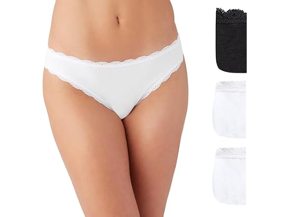 B.tempt'd Women (XL) Wacoal Women's Eyelet Bikini