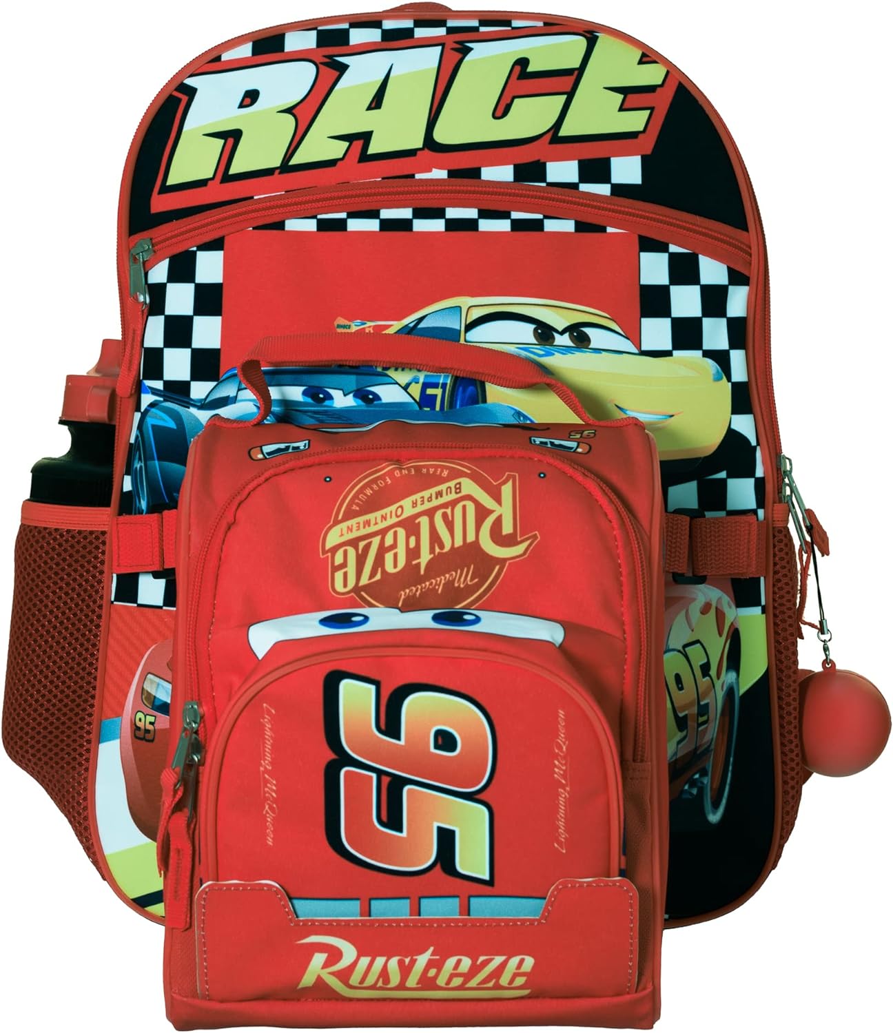 (4 Piece) 16'' Disney Cars Backpack - Gallery 8