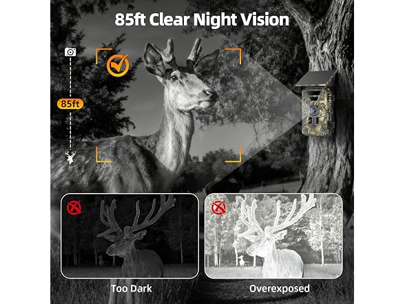 BoxLegend Solar Trail Camera WiFi 4K 60MP