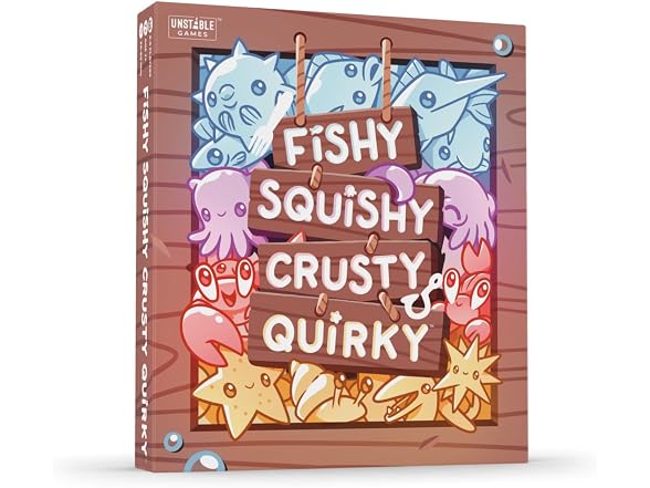 Unstable Games Fishy Squishy Crusty Quirky Base Game