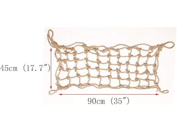 Morezi Parrot Bird Climbing Net - Cotton Rope