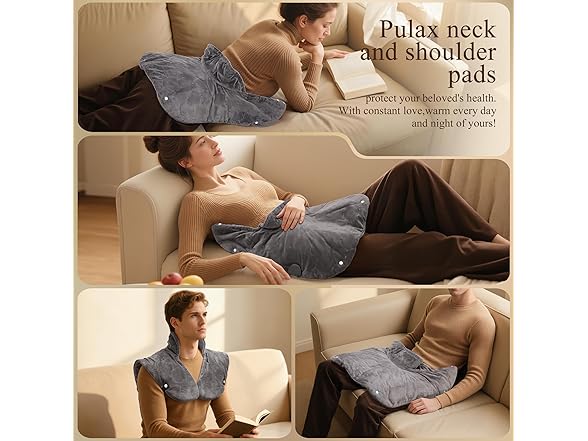 Pulax neck shoulder heating pad