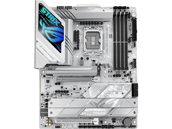 ASUS ROG STRIX Z890-A GAMING WIFI Z890 LGA 1851 ATX motherboard, Intel® Core™ Ultra Series 2 Ready, Advanced AI PC-ready, 16+2+1+2 stages, DDR5, WiFi 7, 2.5G, 5x M.2, Thunderbolt™ 4, USB Type-C, AI OC (Open Box)
