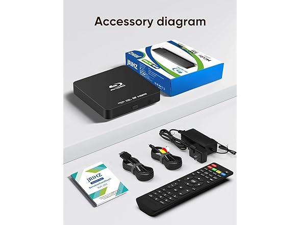 NUTROMO Blu Ray Player 1080P 
