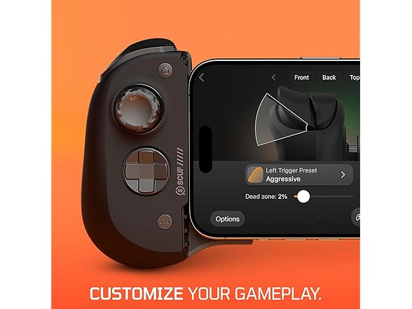SCUF NOMAD Wireless iPhone Mobile Gaming Controller – Custom (Open Box)