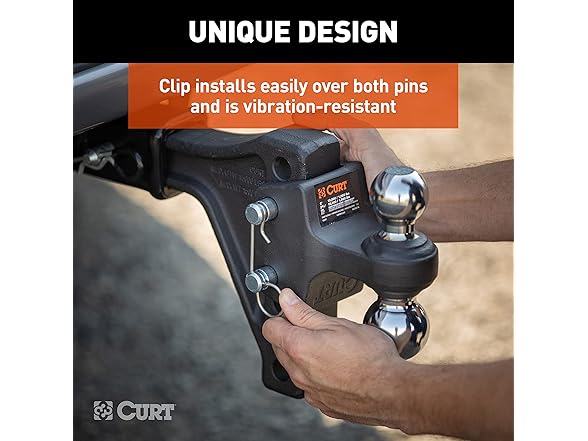CURT 45935 Adjustable Trailer Hitch Ball Mount