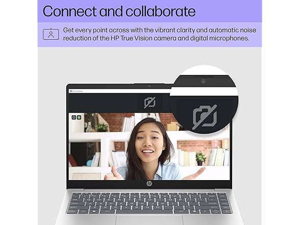 HP 14" HD Touchscreen Display Laptop