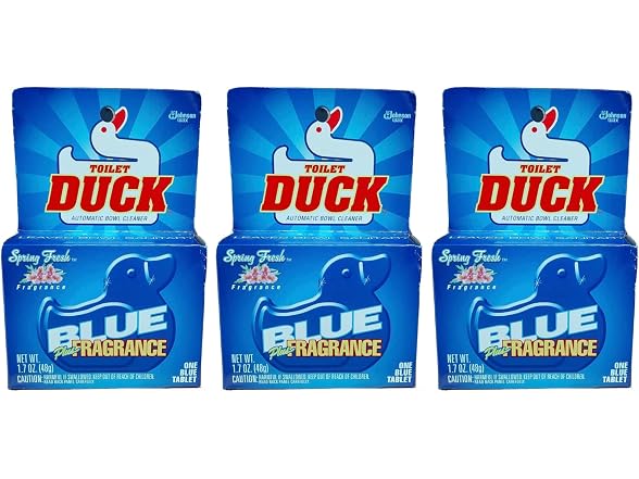 Toilet Duck Automatic Blue 1.7 oz 3 pk