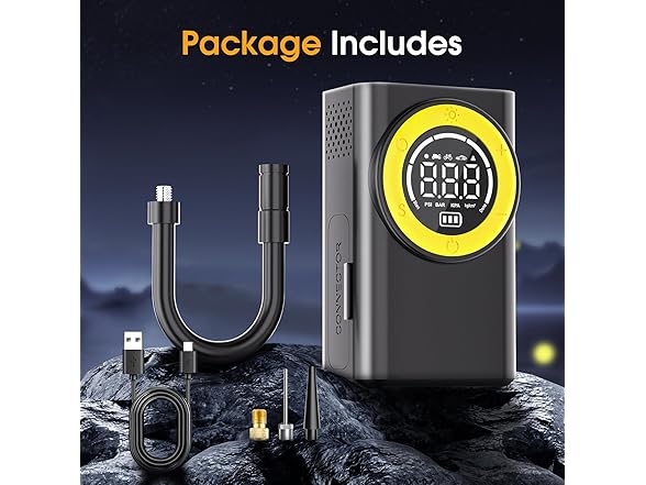 FLYKID Tire Inflator Portable Air Compressor